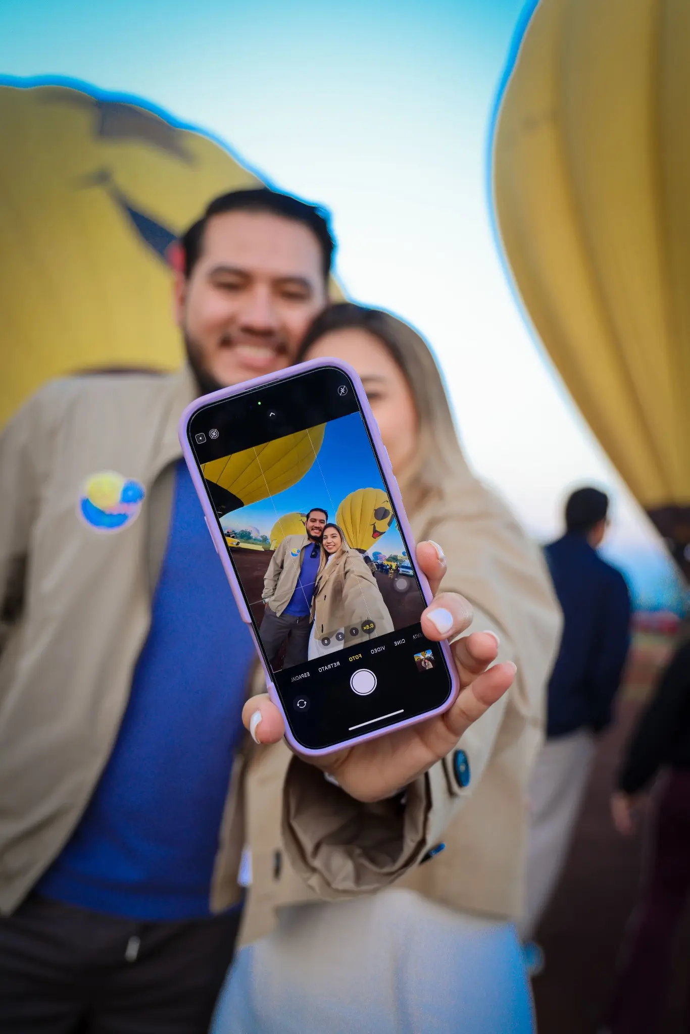 Celebration package balloon ride